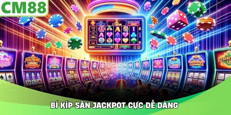 Bí kíp săn jackpot cực dễ dàng