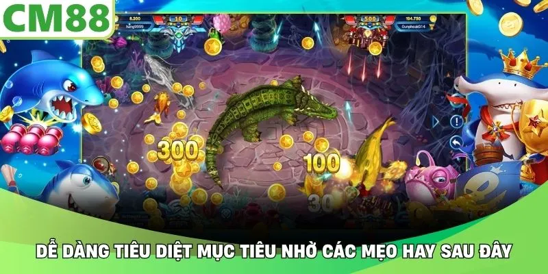 Dễ dàng tiêu diệt mục tiêu nhờ các mẹo hay sau đây